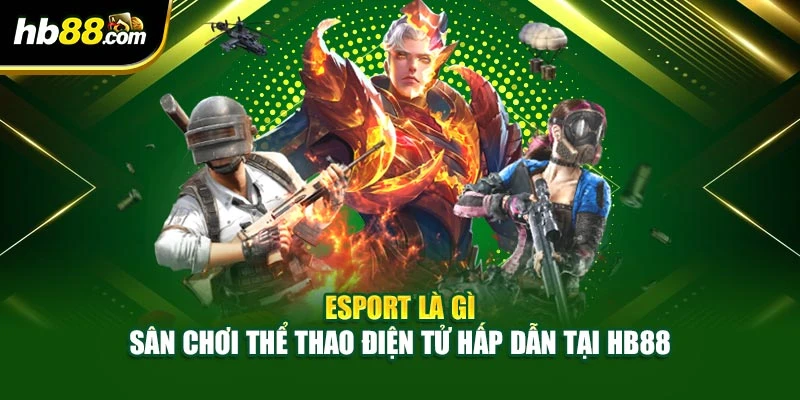 Esport Là Gì – Sân Chơi Thể Thao Điện Tử Hấp Dẫn Tại HB88