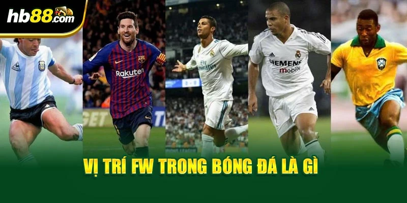 Vị trí fw trong bóng đá là gì